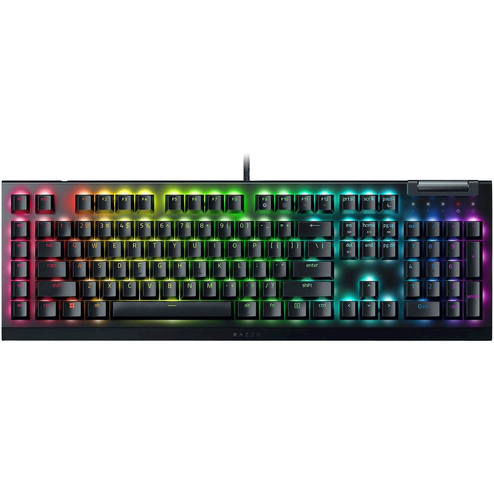 Klaviatura Razer BlackWidow V4 X Yellow Switch Black (RZ03-04702500-R3R1)