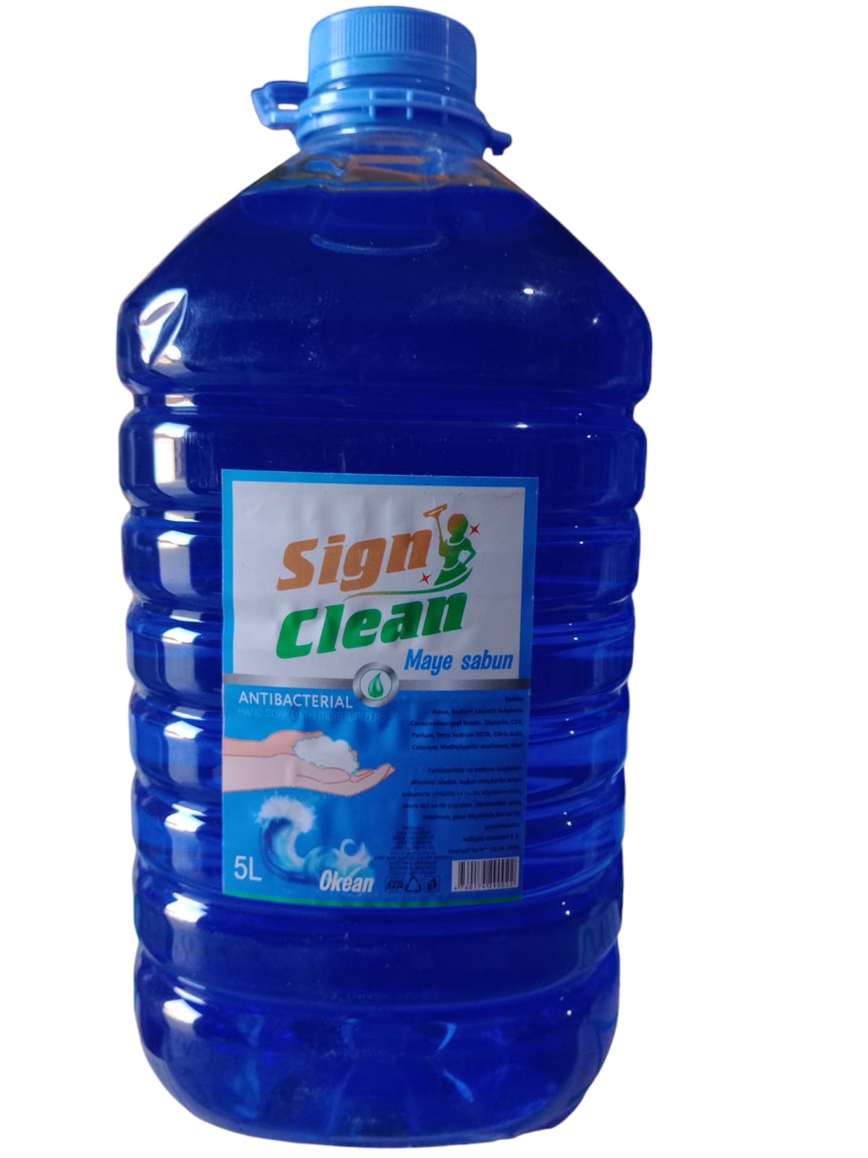 Maye sabun Sign Clean Antibakterial Ocean 4760174290022, 5 l