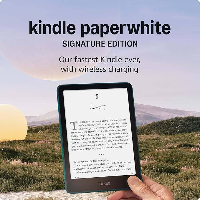 New Amazon Kindle Paperwhite 16Gb Jade 12-ci nəsil elektron kitab