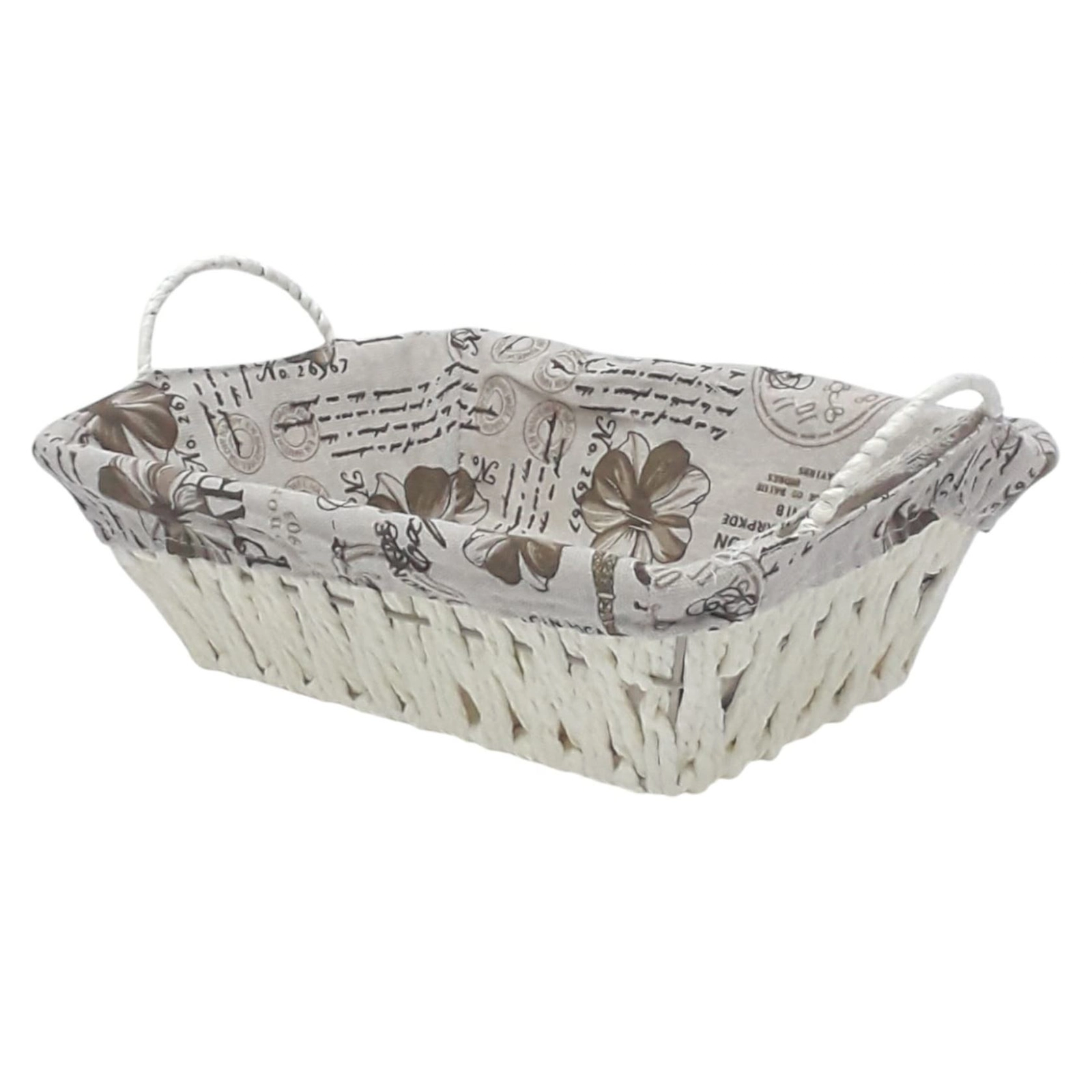 Çörək qabı K512-S, ağ, 20x27 sm