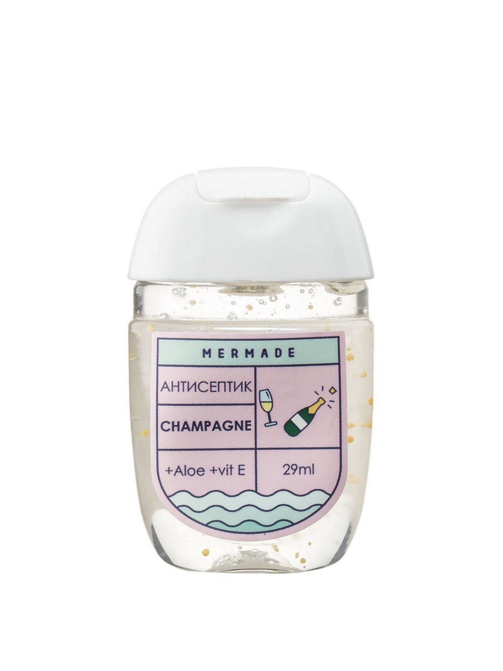 Əl üçün antiseptik Mermade Champagne 29 ml