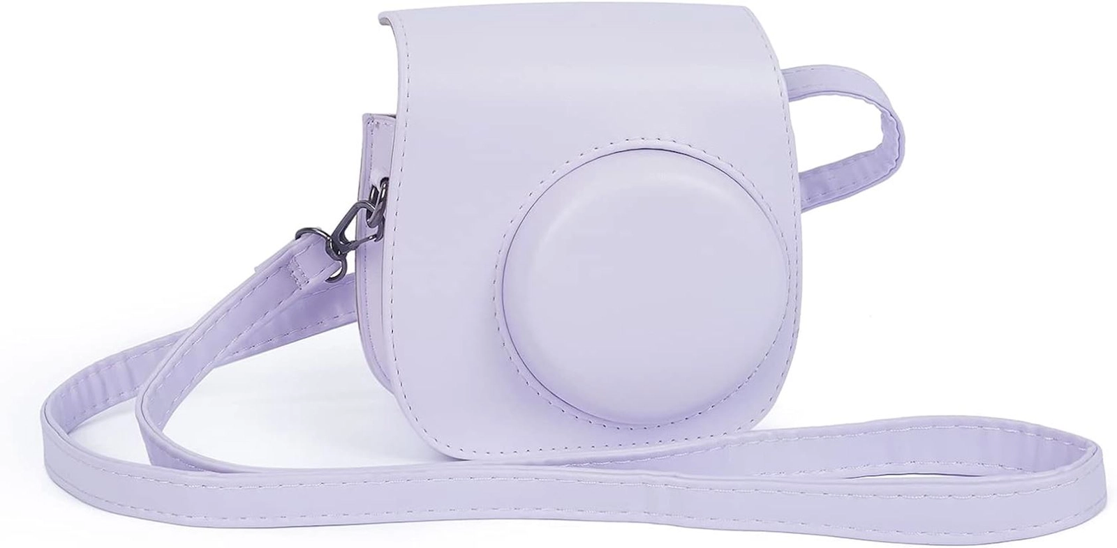 Instax Mini 12 fotoapparat üçün çexol Fujifilm Instax Lilac Purple