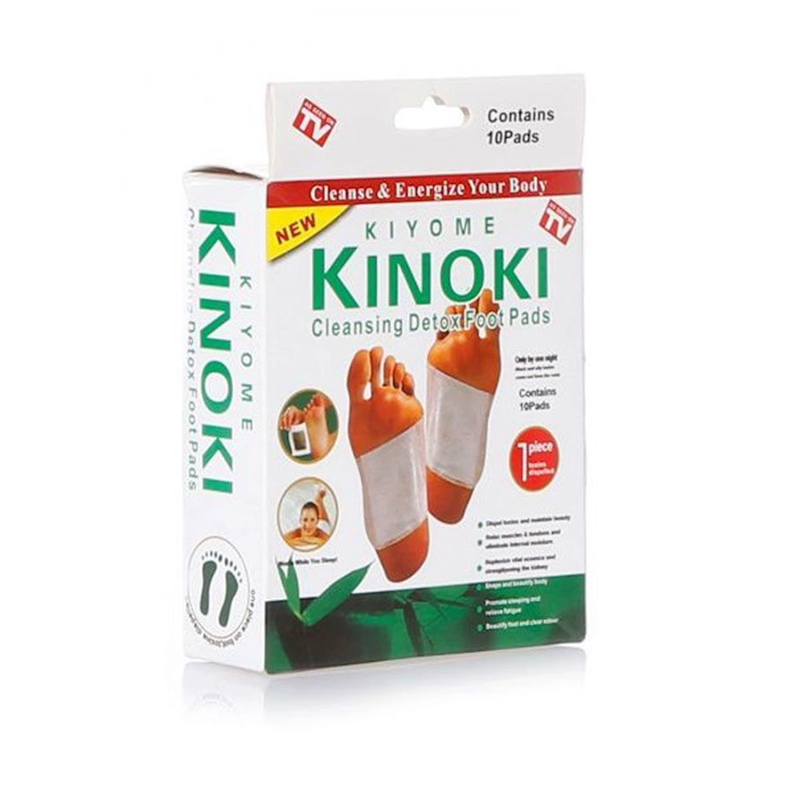 Dabanlar üçün detoksikasiya plastırları Kinoki, 10 əd