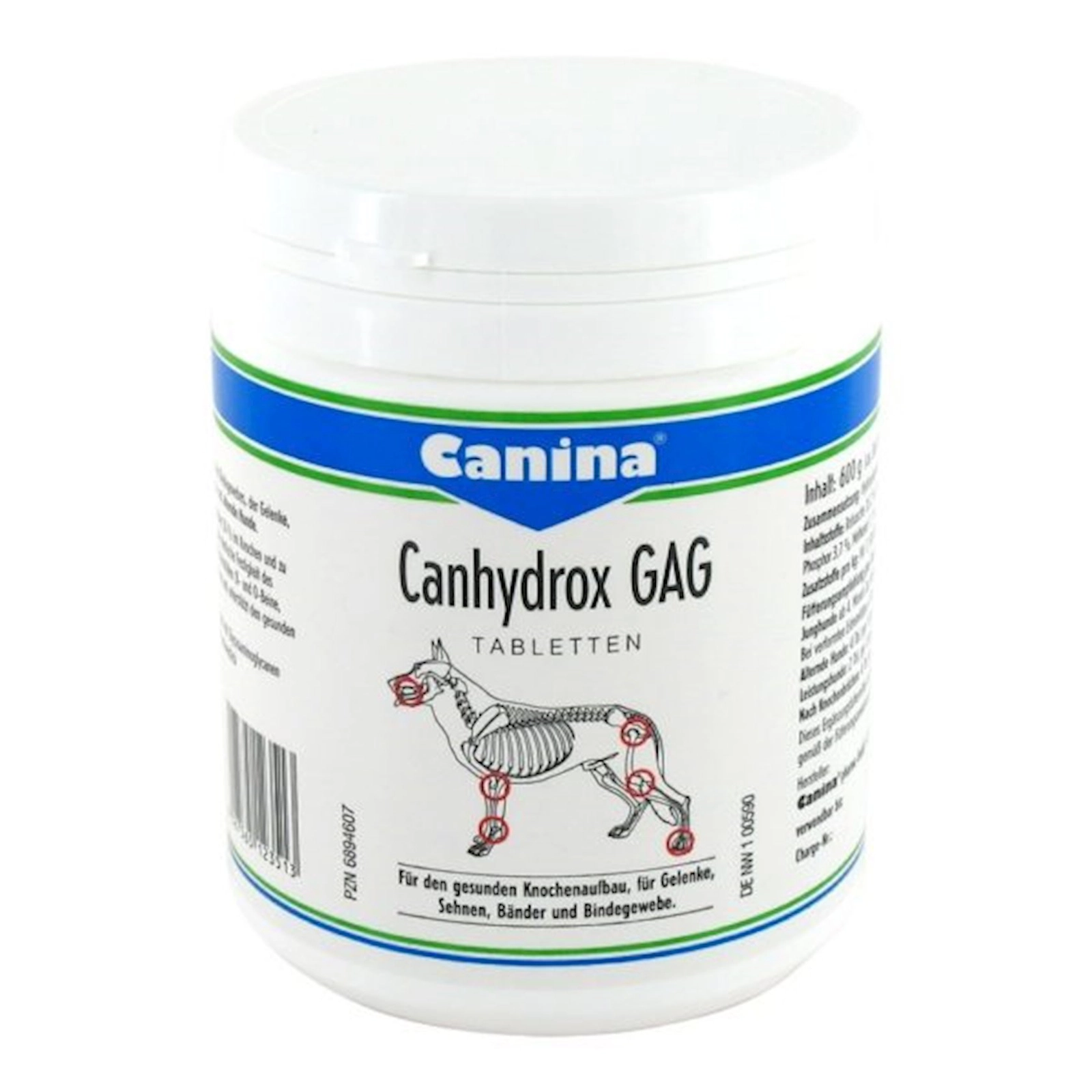 Həblər sümül və oynaqlar üçün Canina Petvital Canhydrox Gag Forte 360 həb, 600 q