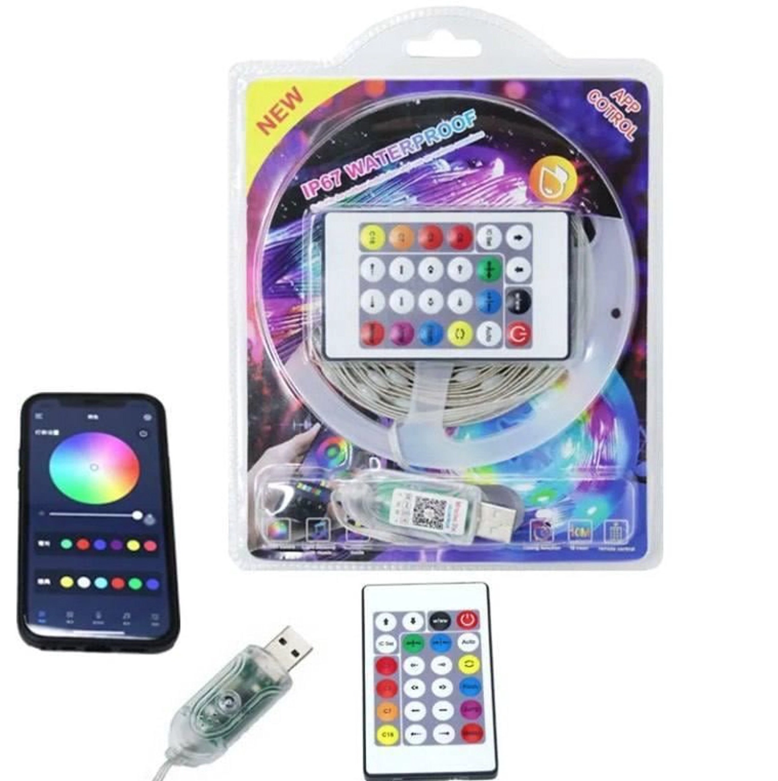 LED lent Light Supplier 5m with App Control