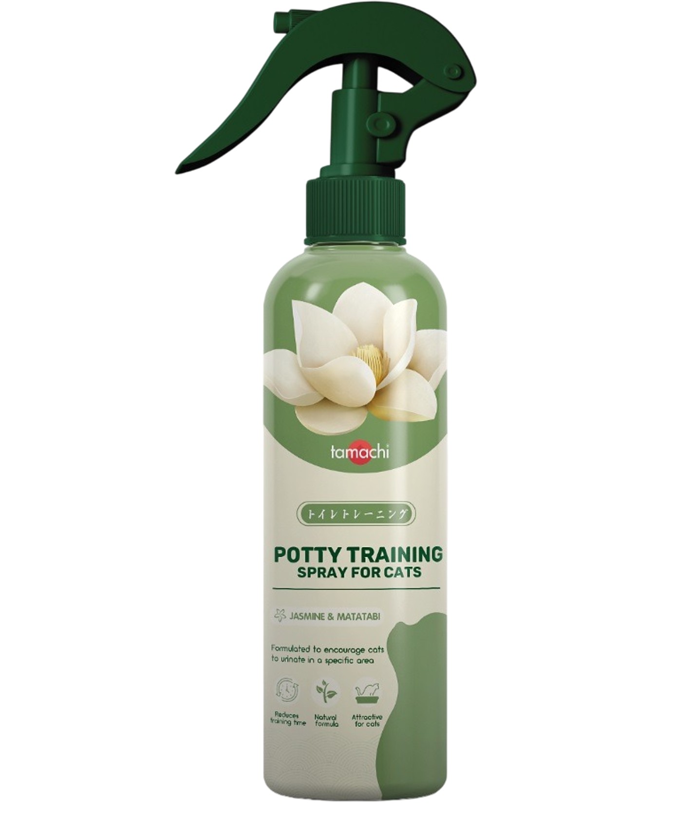 Pişikləri tualetə öyrətmək üçün sprey Tamachi 200 ml