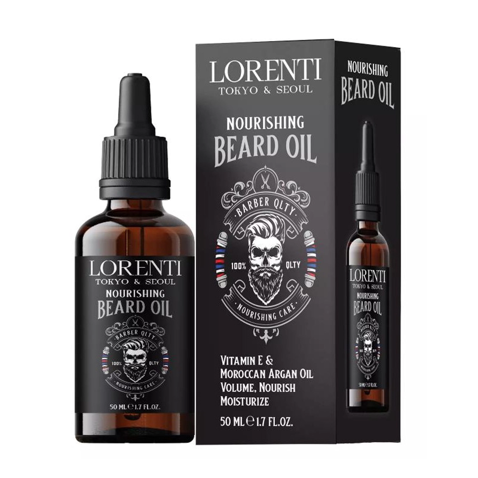 Yağ saqqala qulluq üçün Lorenti Nourishing 50 ml