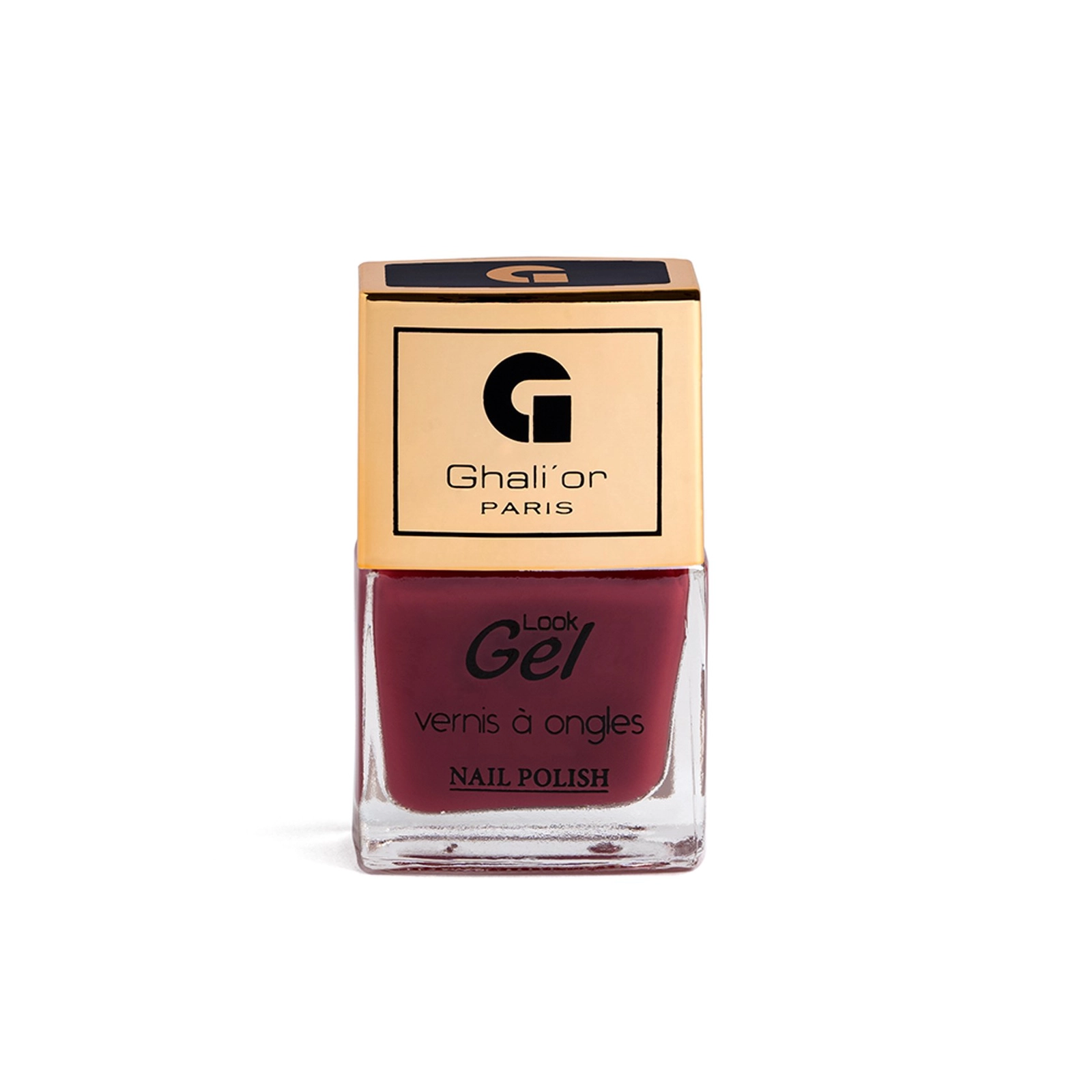 Dırnaqlar üçün lak Ghali'or Paris Look Gel 039 Tünd qırmızı 11 ml