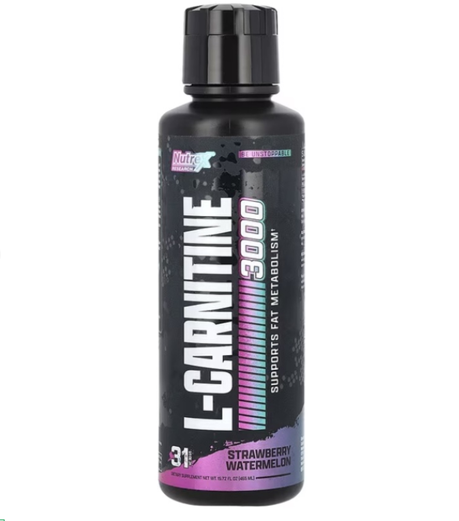 Yağ yandırıcı Nutrex Research Liquid Carnitine 3000 Strawberry Watermelon 465 ml