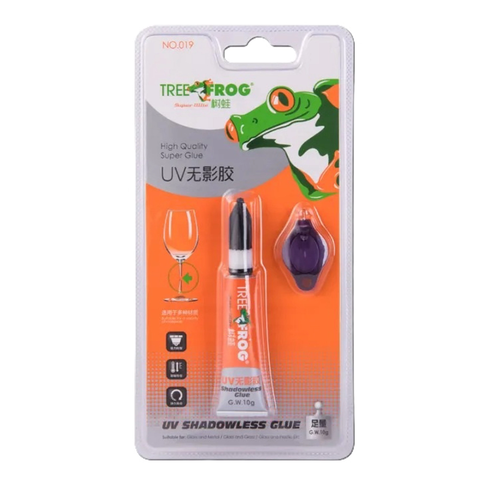 Yapışqan Tree Frog UV Shadowless, 10 q