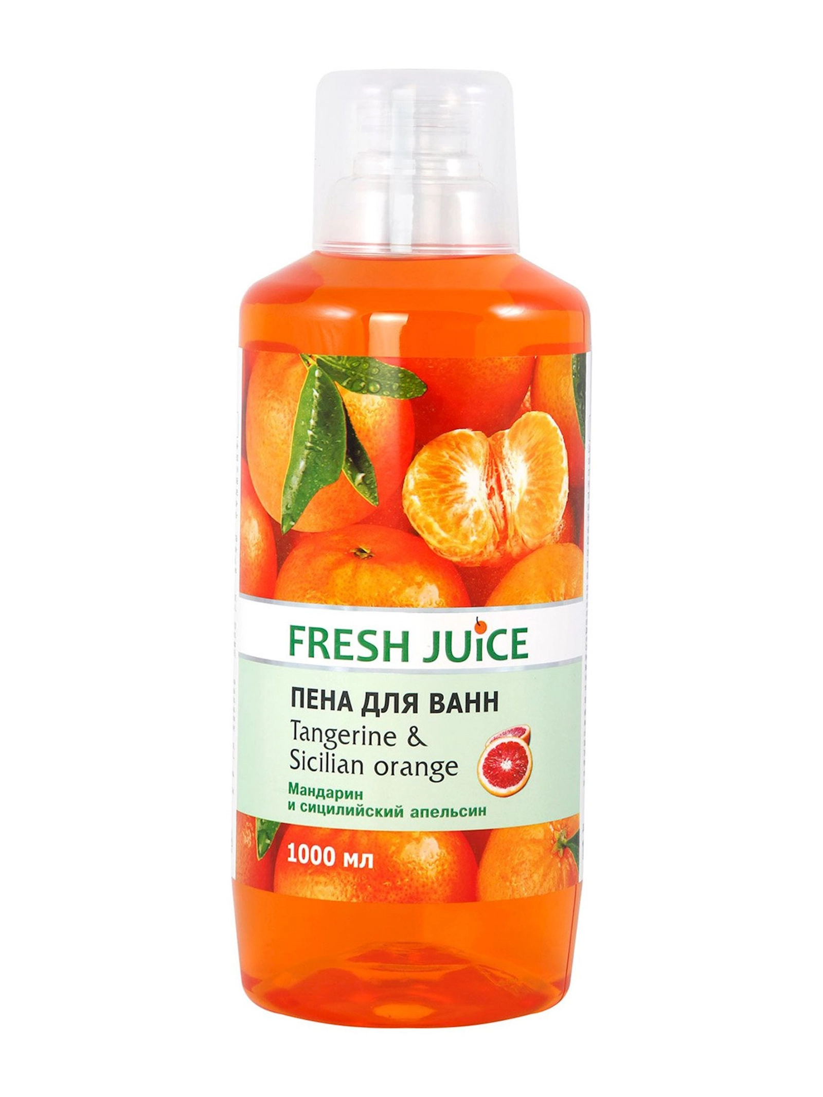 Vanna üçün köpük Fresh Juice Tangerine&Sicilian Orange Mandarin və Siciliya Portağalı 1000 ml