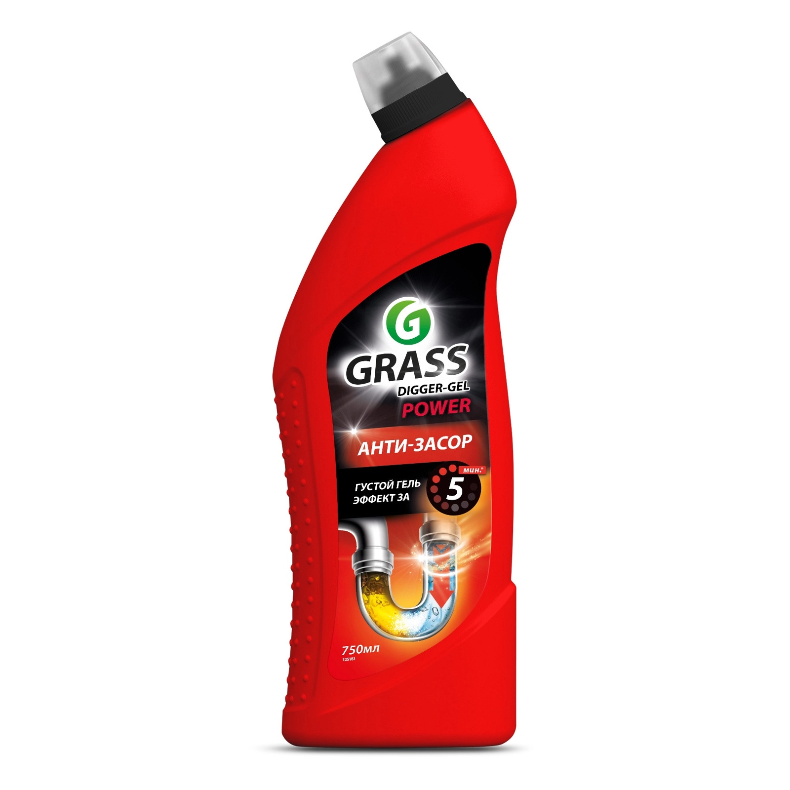 Boru təmizləyici gel Grass Digger-Gel tıxanma əleyhinə 750 ml