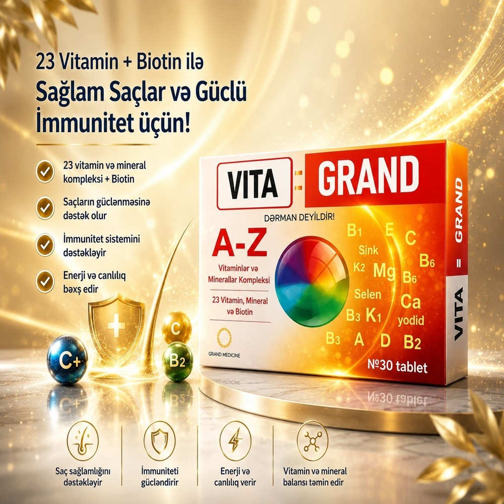 Vitamin Vita Grand, 30 əd