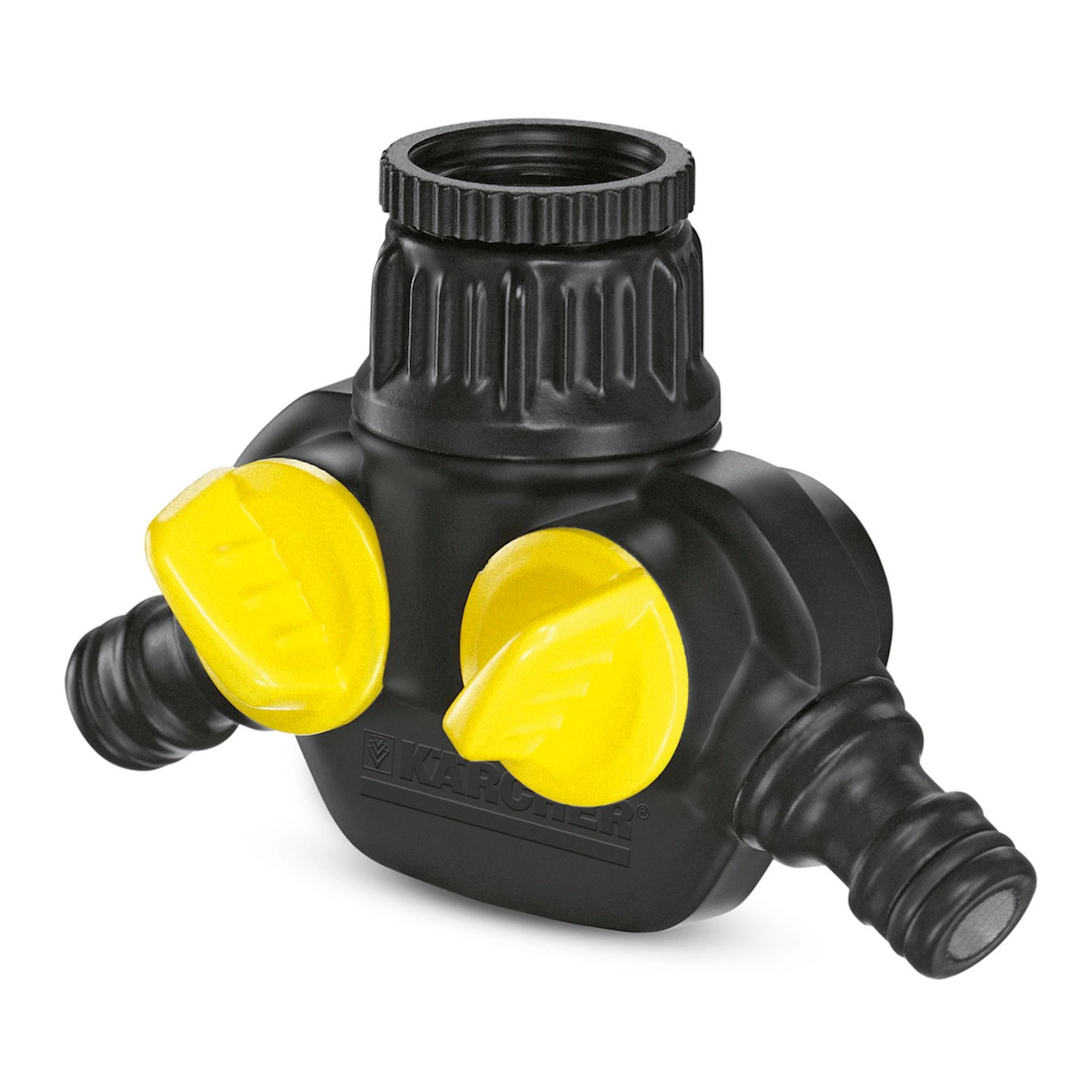 Paylaşdırıcı Karcher, ikikanallı, G3/4 + G1/2, 50x126x78 mm, 73 q