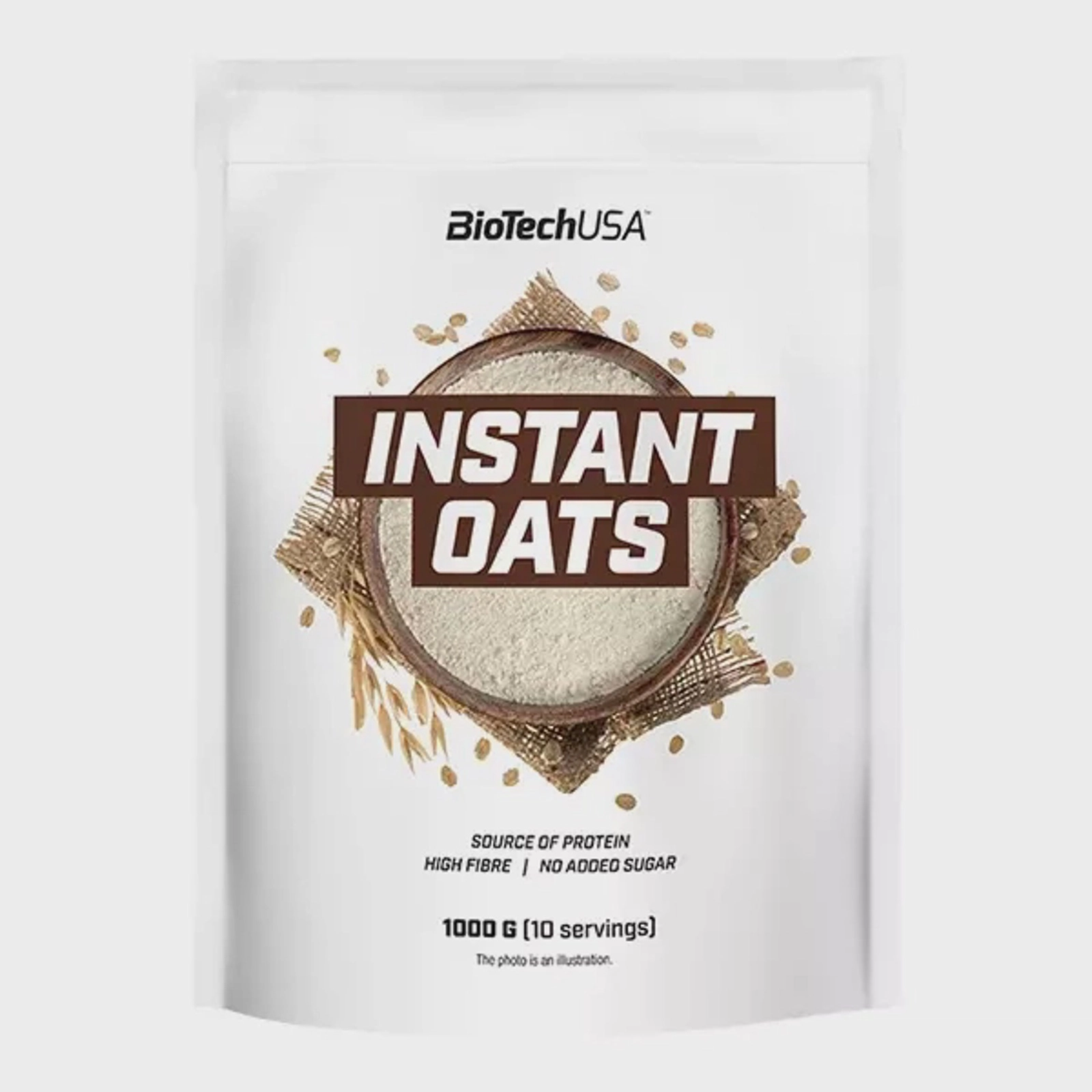 Qida əvəzləyicisi BioTechUSA Instant Oats, 1000 q