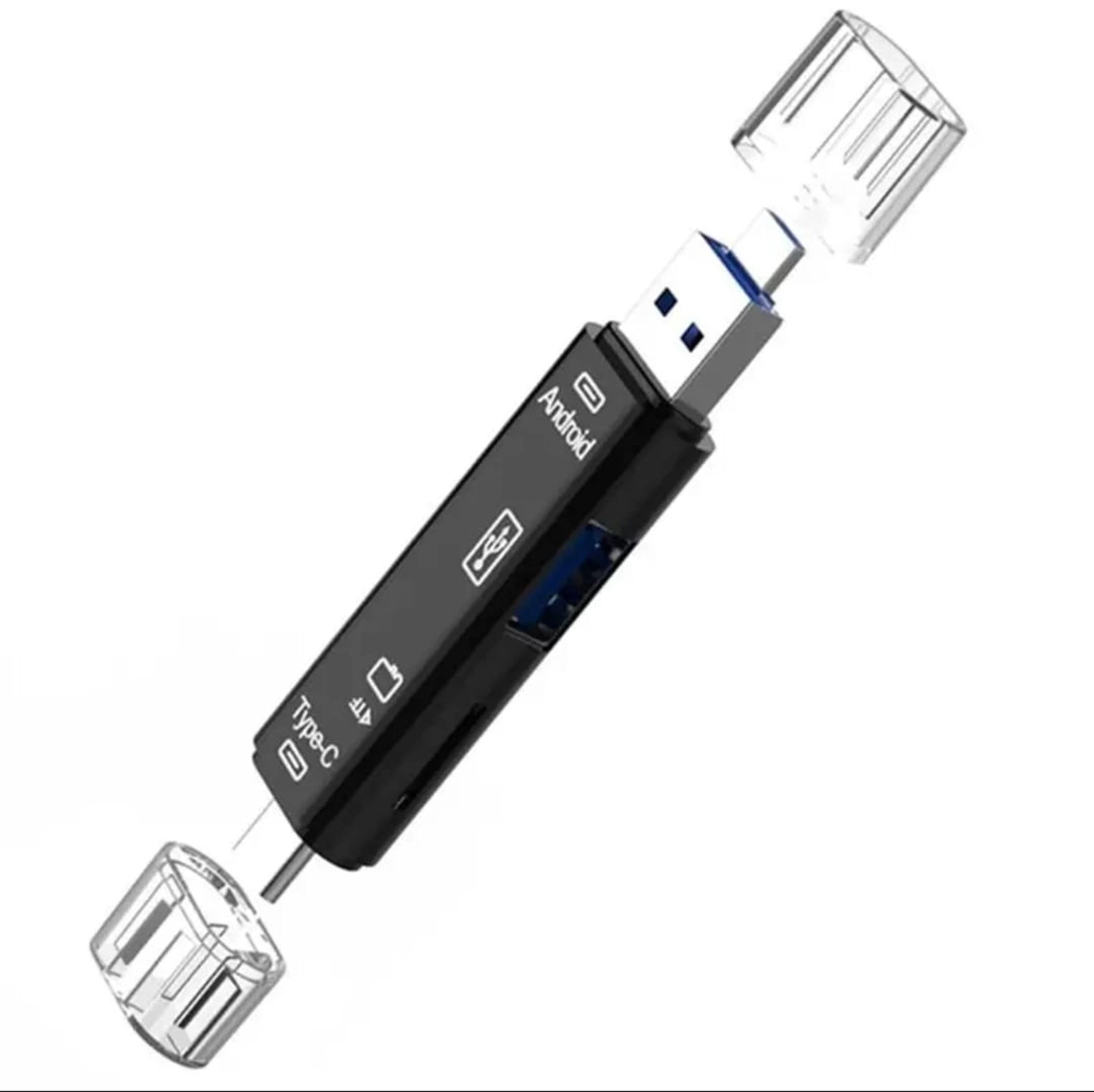 Kart oxuyucusu VVIA 5 in 1 USB2.0/MicroUSB/TypeC