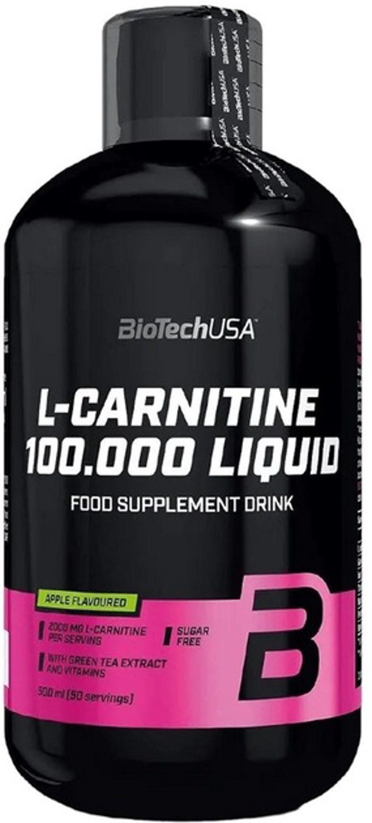 Yağ yandırıcı BioTech L-Carnitine Apple 10000 mg, 500 ml