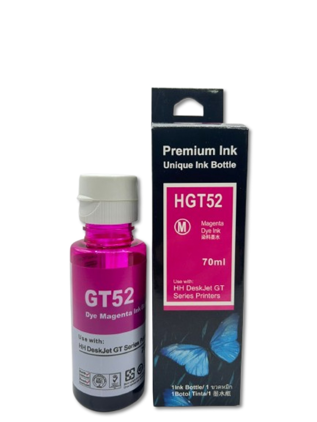 Mürəkkəb konteyneri HP GT52 Magenta