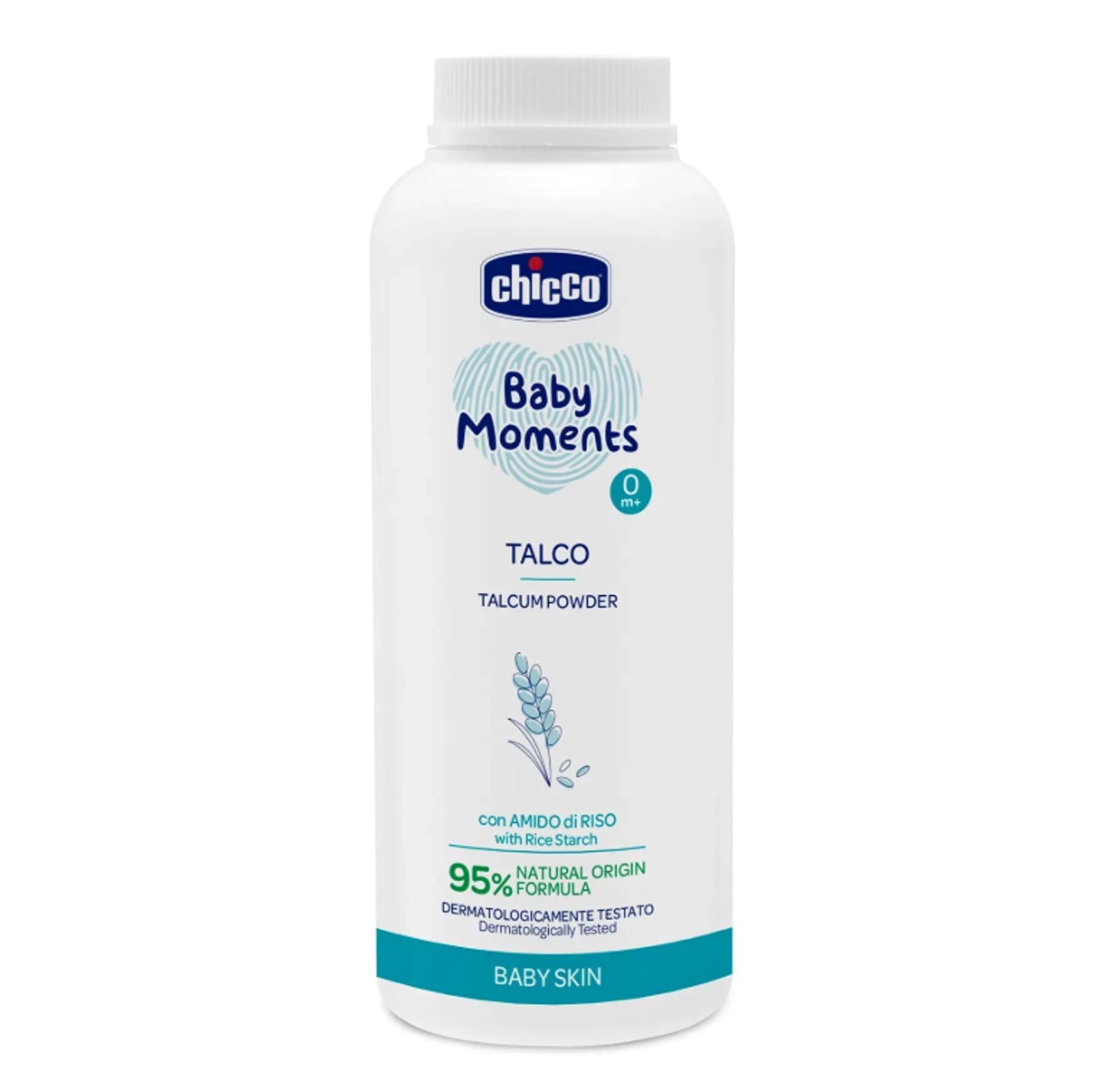 Uşaqlar üçün səpgi tozu Chicco Baby Moments 0 ay+, 150 q