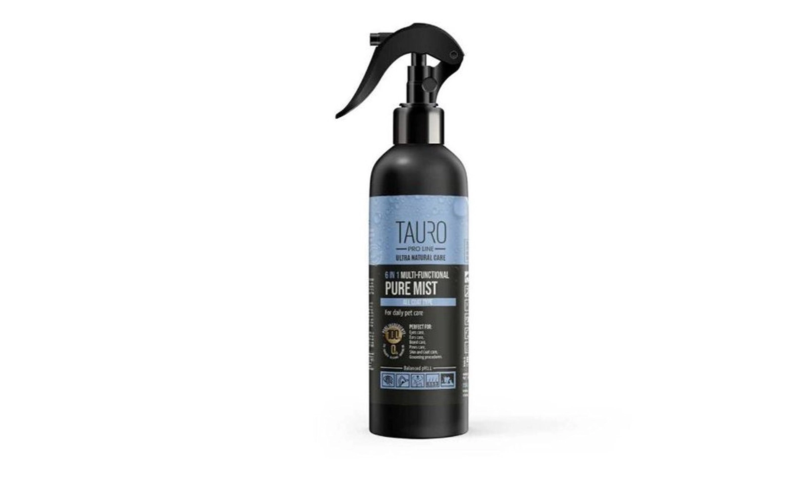Çoxfunksiyalı gündəlik qulluq vasitəsi Tauro Pro Line Pure Mist it və pişiklər üçün, 250 ml