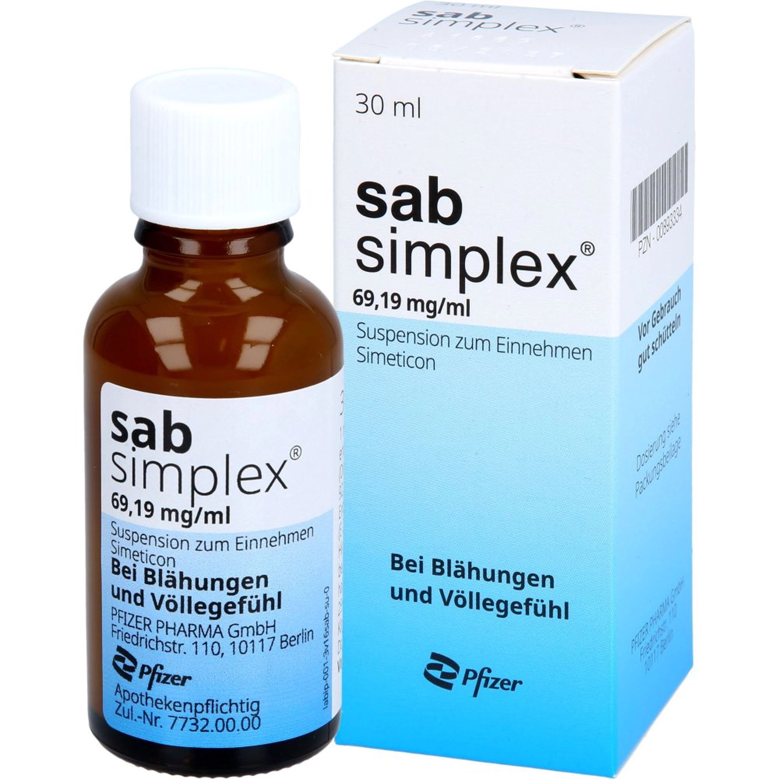 SAB simplex suspenziya 30 ml