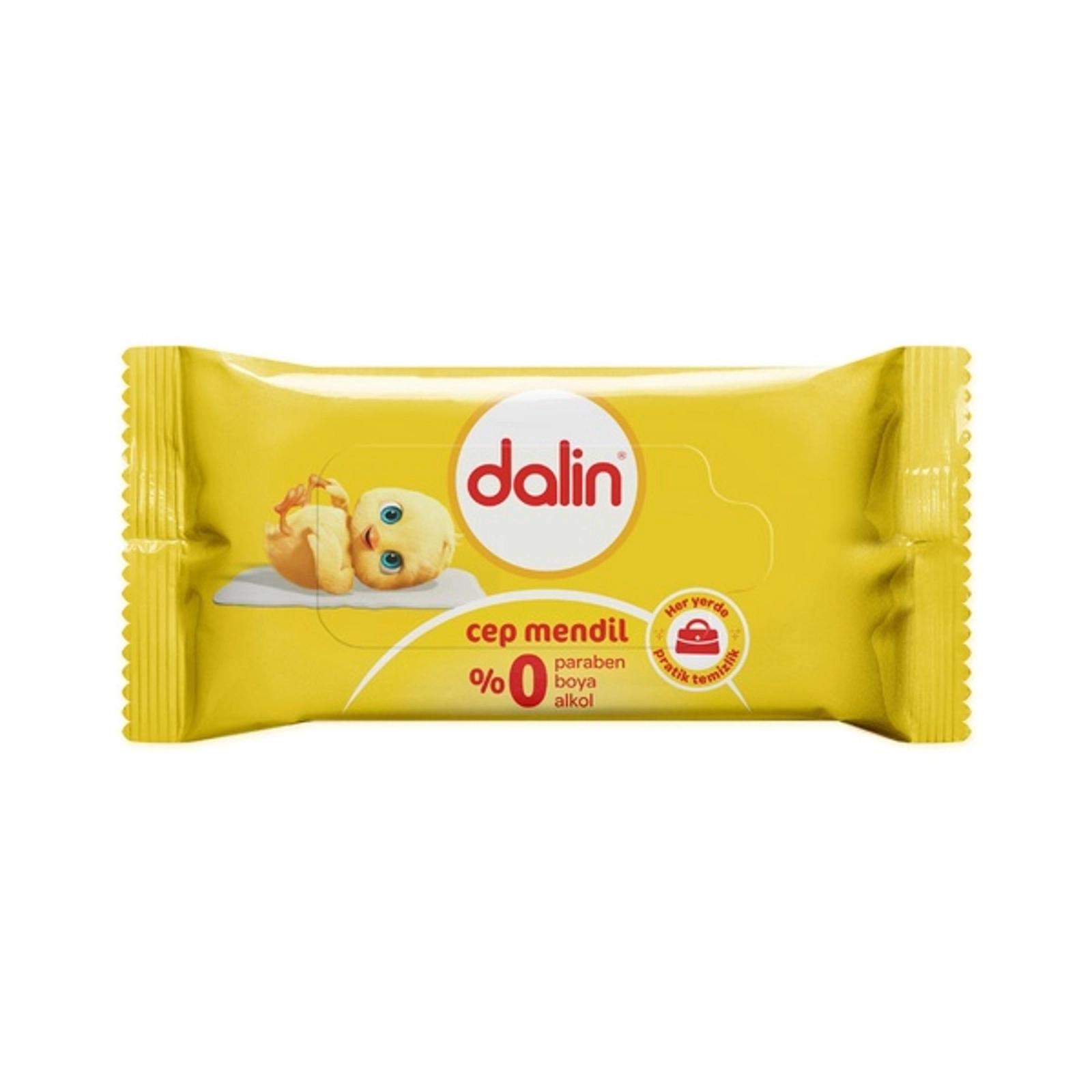 Uşaq nəm salfetləri Dalin Baby 15 əd