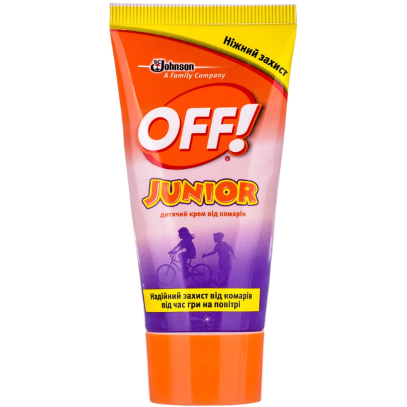 Uşaqlar üçün ağcaqanaddan qoruyan krem OFF! Junior, 50 ml