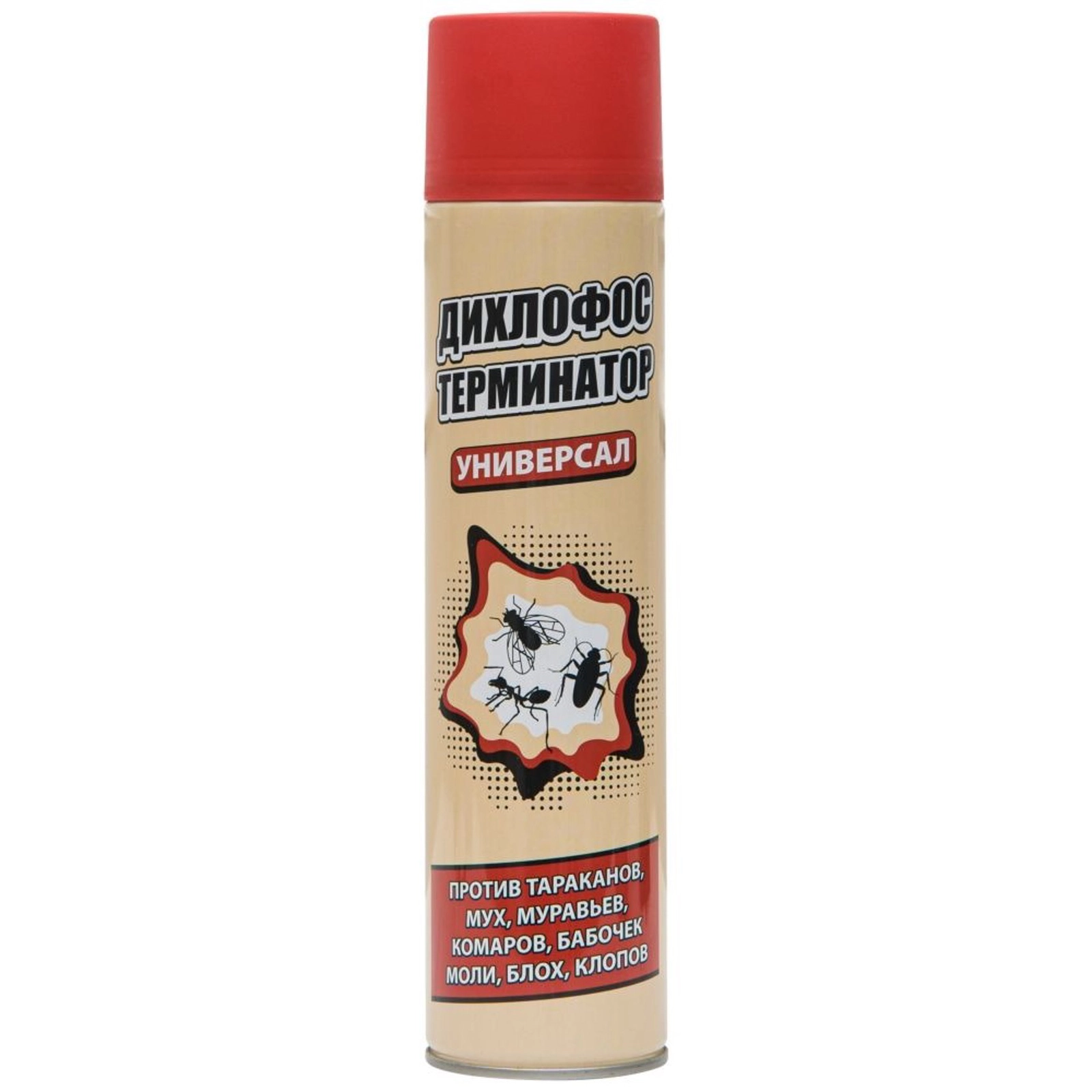 Həşəratlara qarşı aerozol Arnest Дихлофос Терминатор, 600 ml
