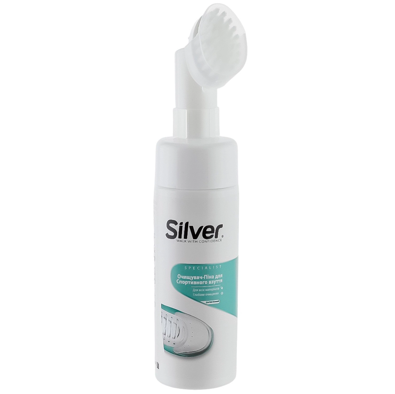 Ayaqqabı üçün köpük Silver idman ayaqqabıları üçün, 150 ml