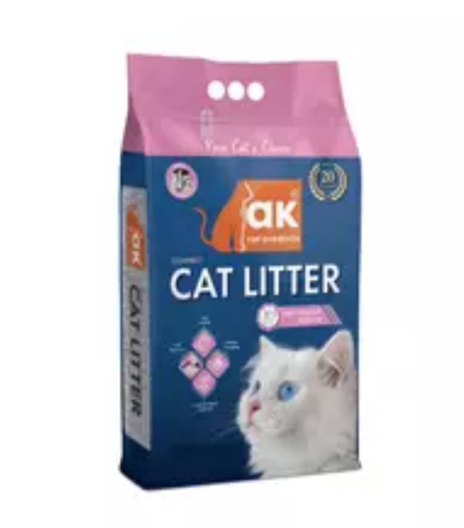 Cat Litter pudralı 10kq/11,8l-AQUAZOO