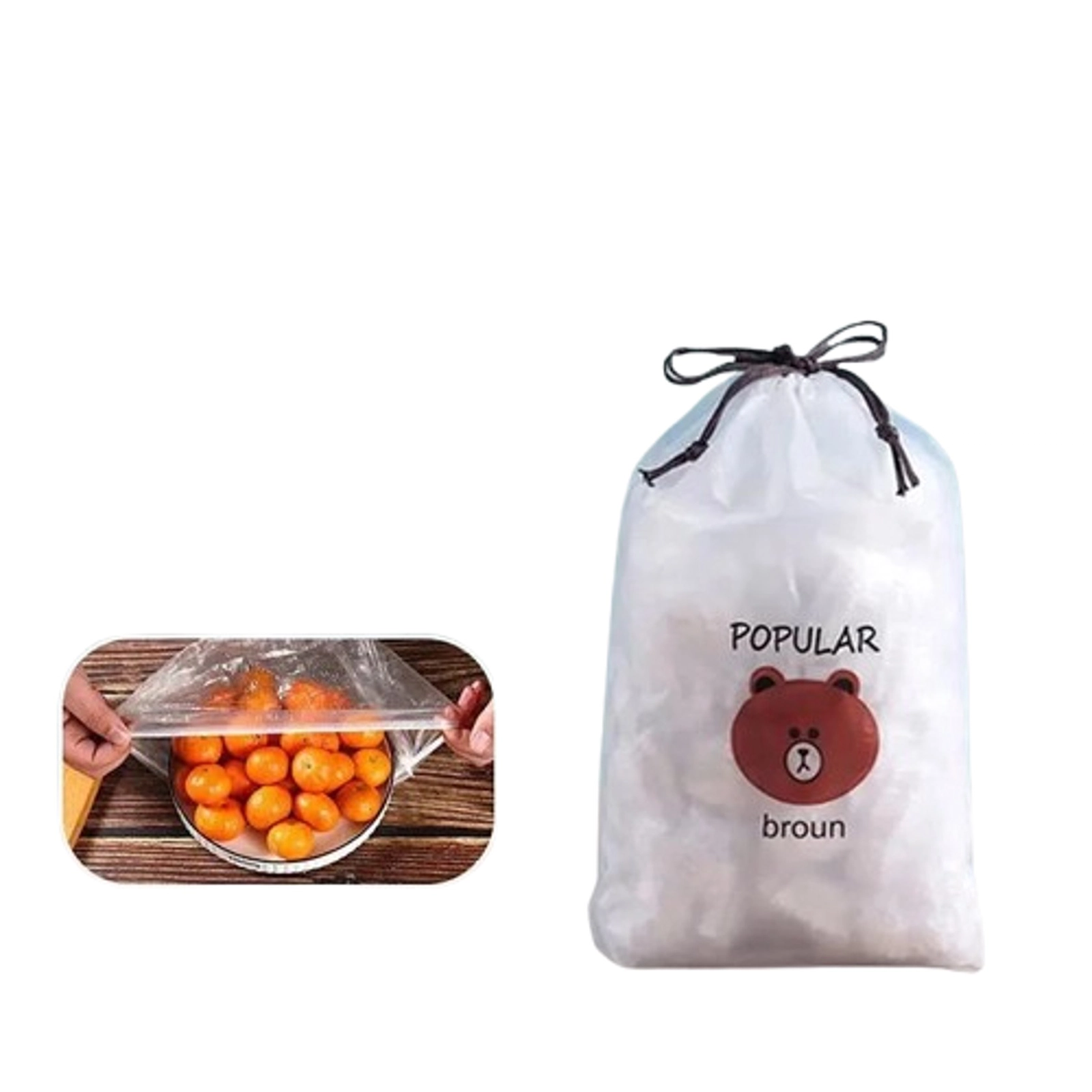 Ərzaq üçün paketlər PartyK5, 100 əd