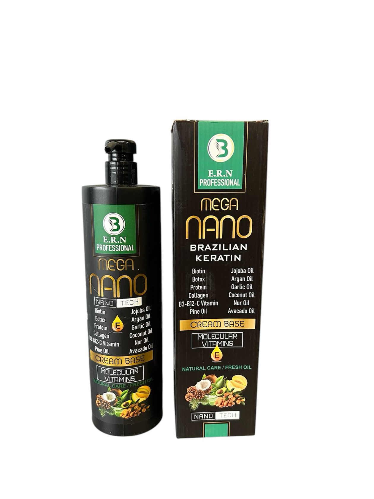 Saç üçün keratin Mega Nano Brazilian Keratin