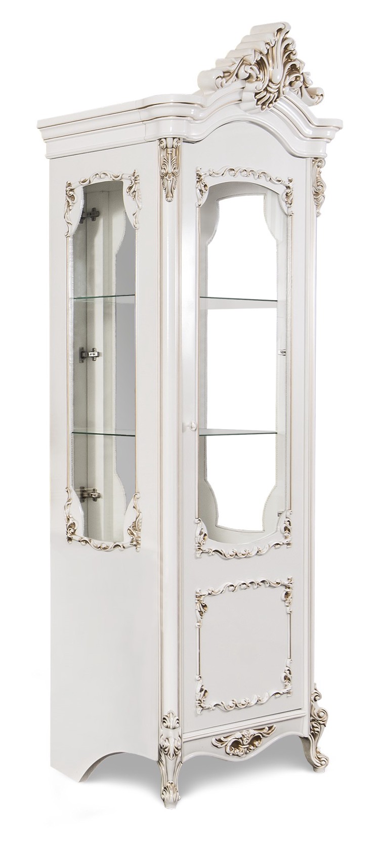 Bufet Era Mebel Florensiya, 80x55x240 sm, ağ