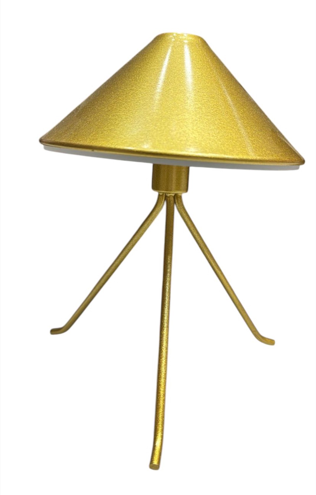 Masaüstü lampa SLZ-510, qızılı, 20 sm