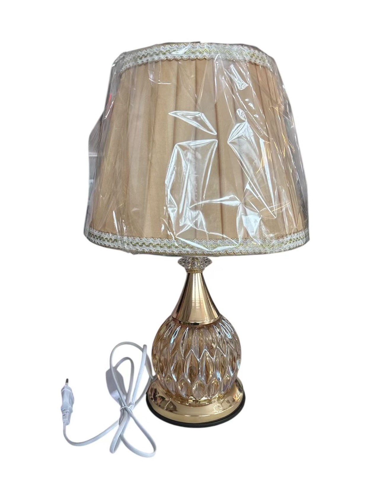 Masaüstü çıraq ZH 00677, klassik üslub, 40 sm
