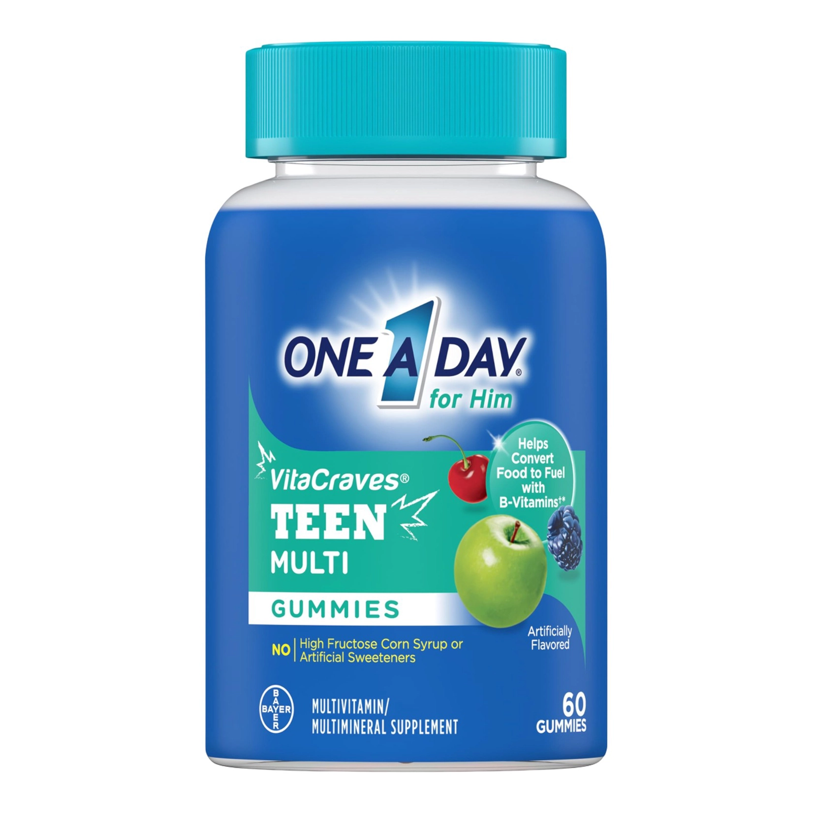 Vitaminli-minerallı kompleks One A Day VitaCraves Teen for Him, 60 konfet