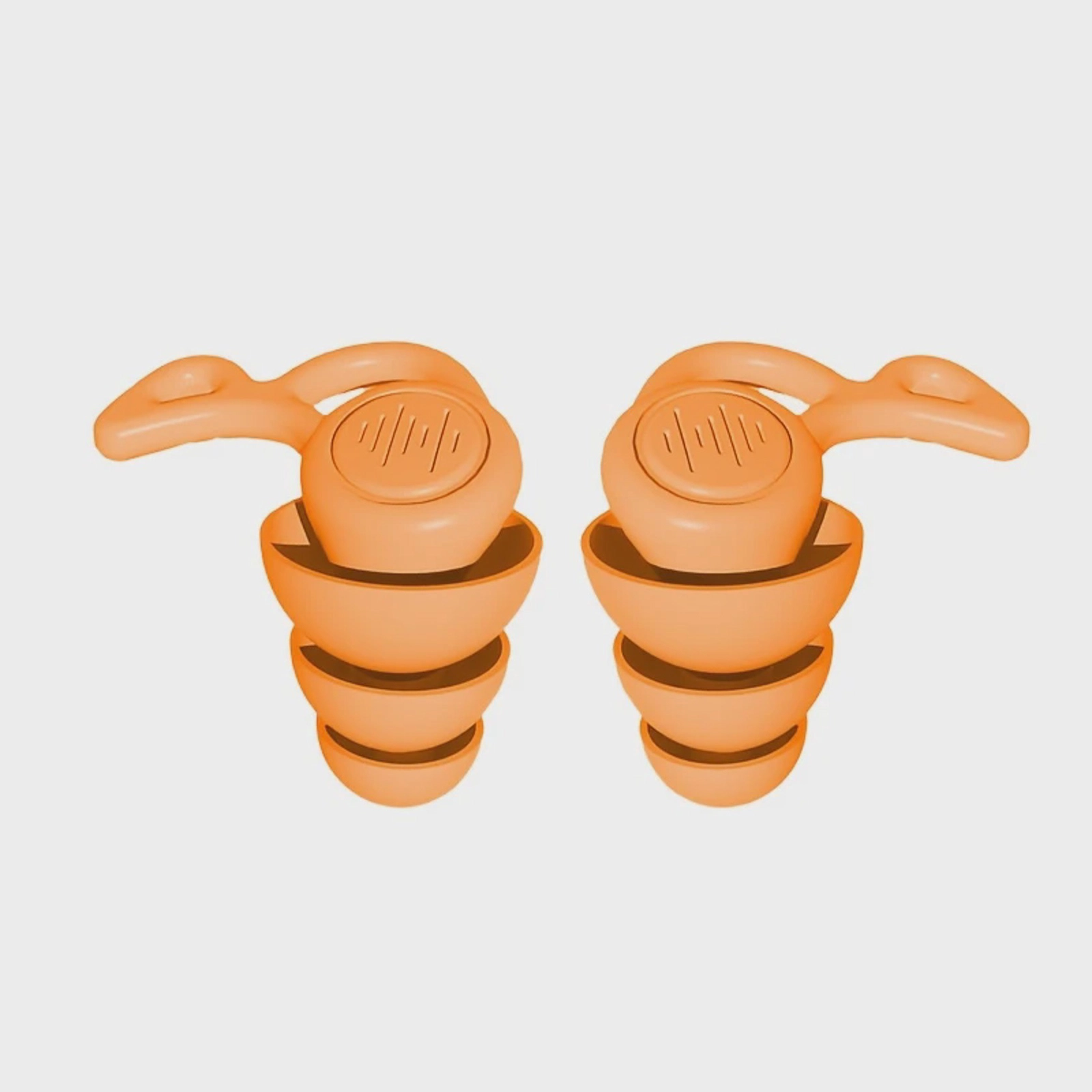 Silikon qulaq qoruyucuları iva013, narıncı