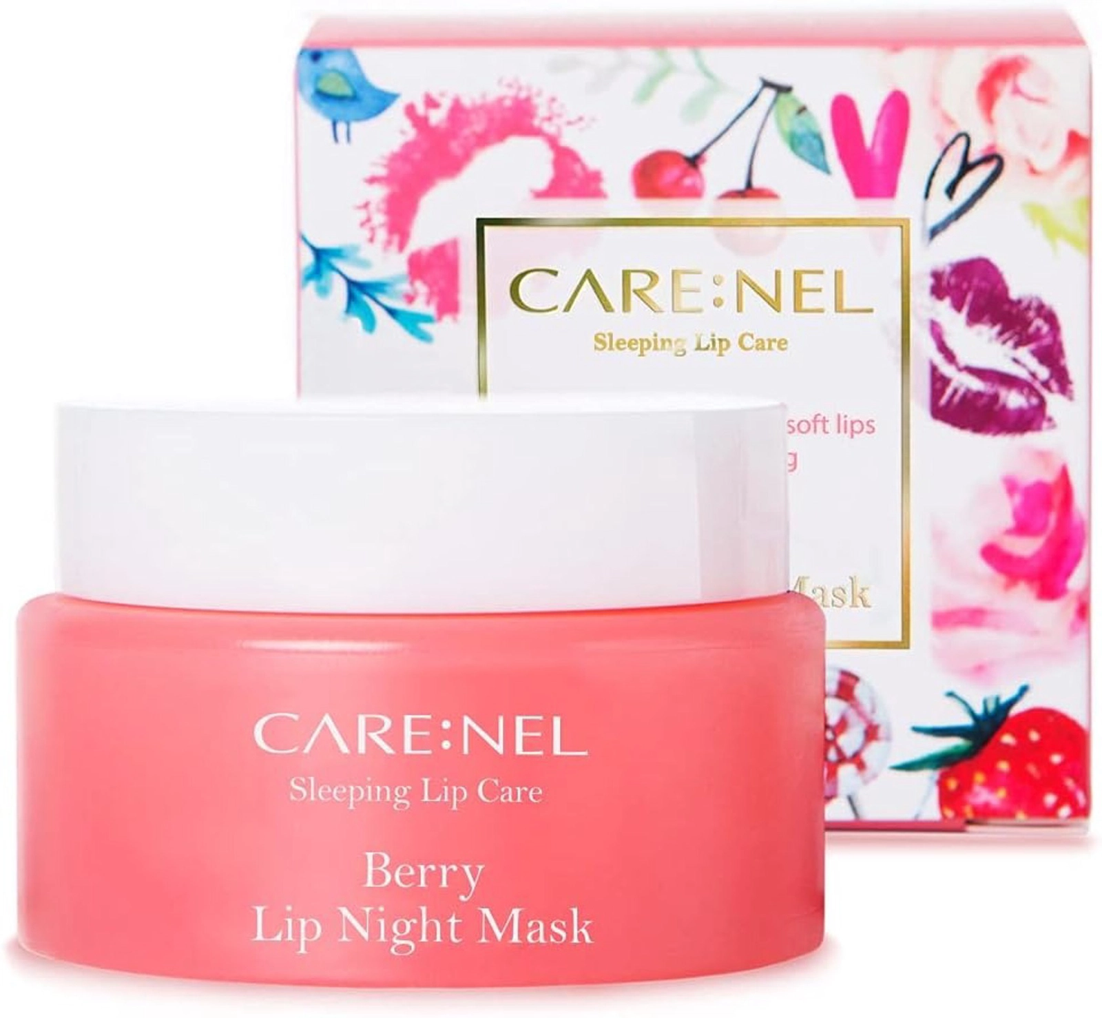 Dodaqlar üçün gecə maskası Carenel Berry, 23 q
