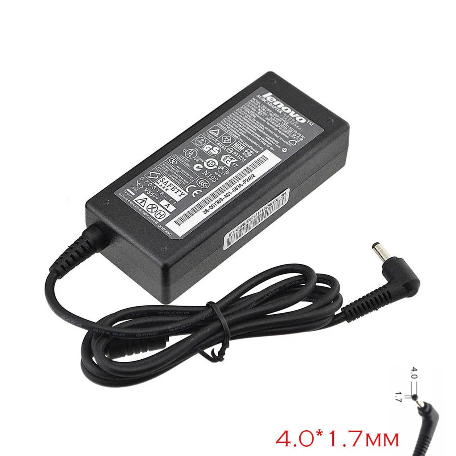 Notbuk üçün enerji toplama cihazı 20V 3.25A 4.0*1.7