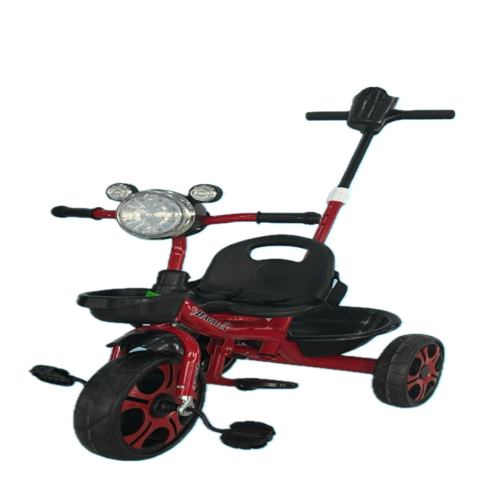 Üçtəkərli velosiped BB-245, qırmızı/qara