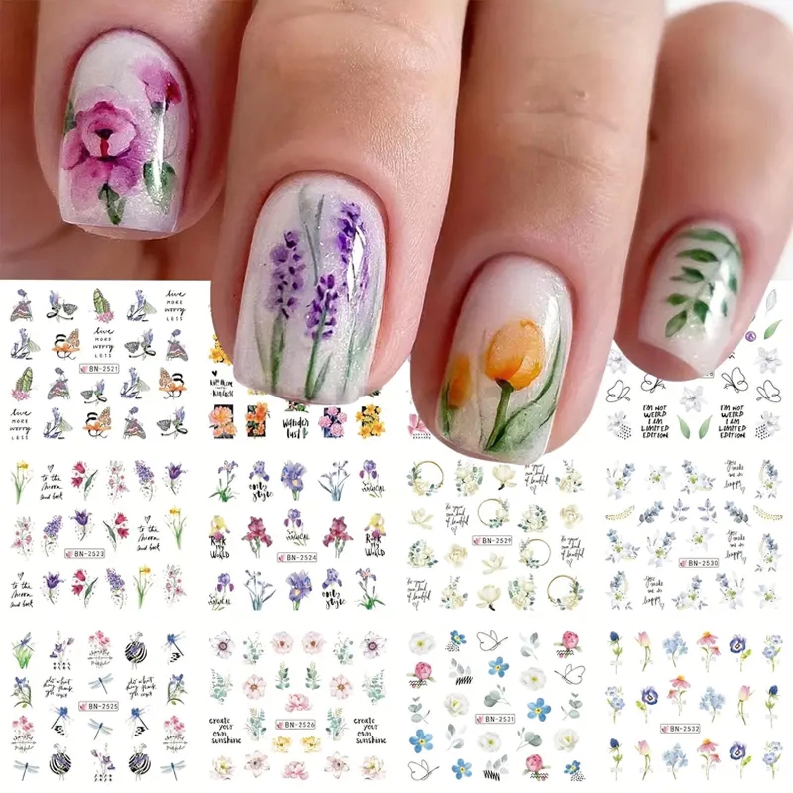 Dırnaq dekorasiyası etiketləri- me-nail1 me-nail6