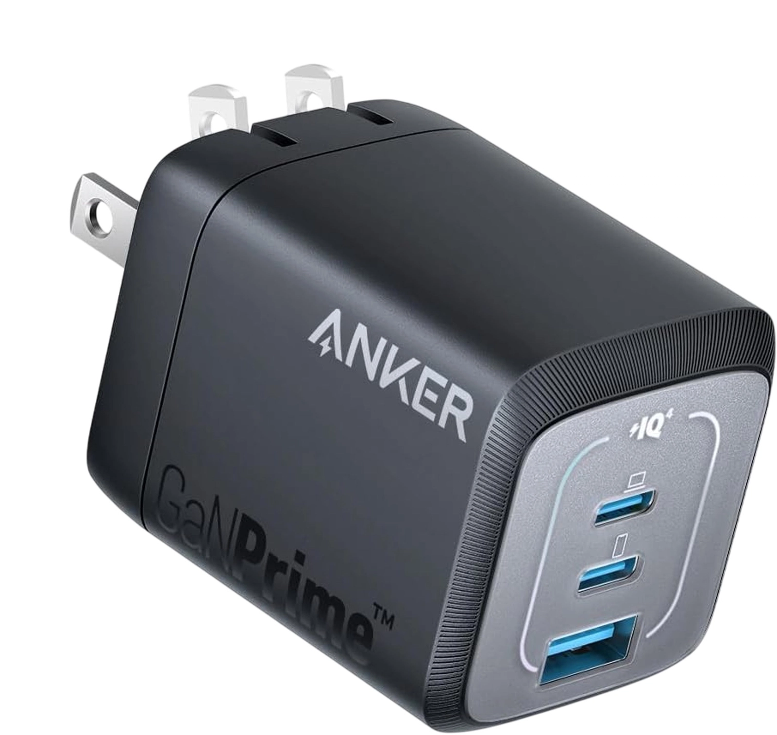 Şəbəkə enerji toplama cihazı Anker GaN Prime 67W, Qara