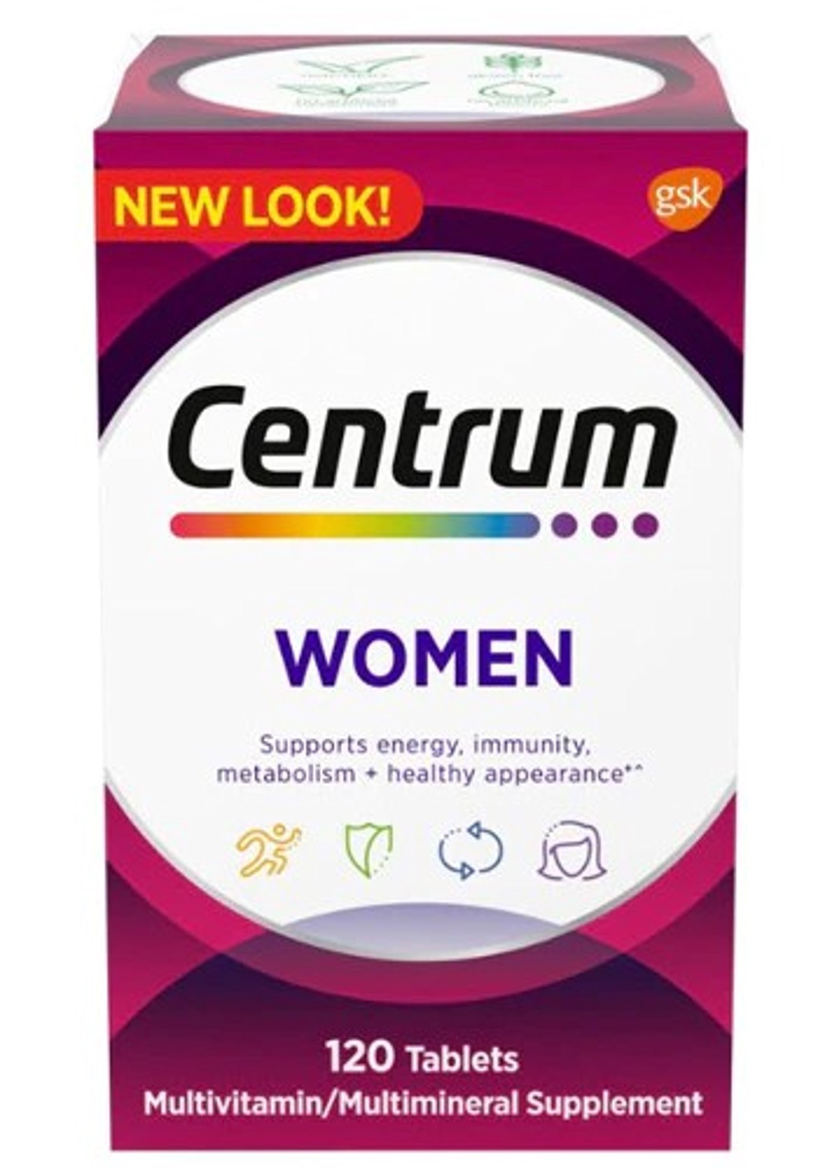 Multivitamin Centrum Qadınlar üçün, 120 tablet