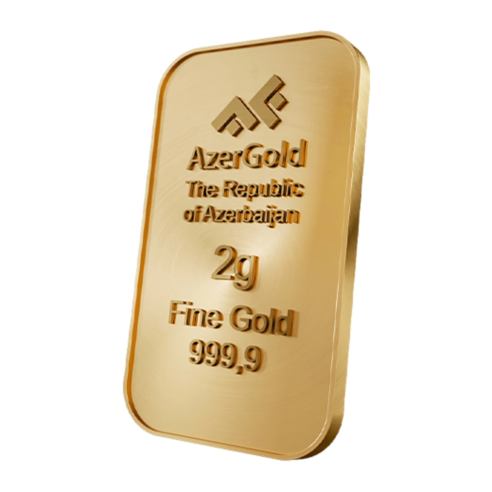Qızıl külçə AzerGold 2 qr