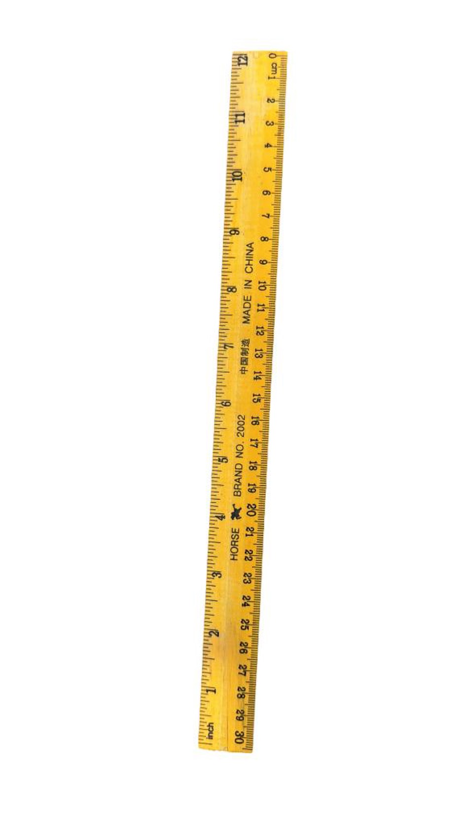 Xətkeş SL1162, taxta, sarı, 30 sm