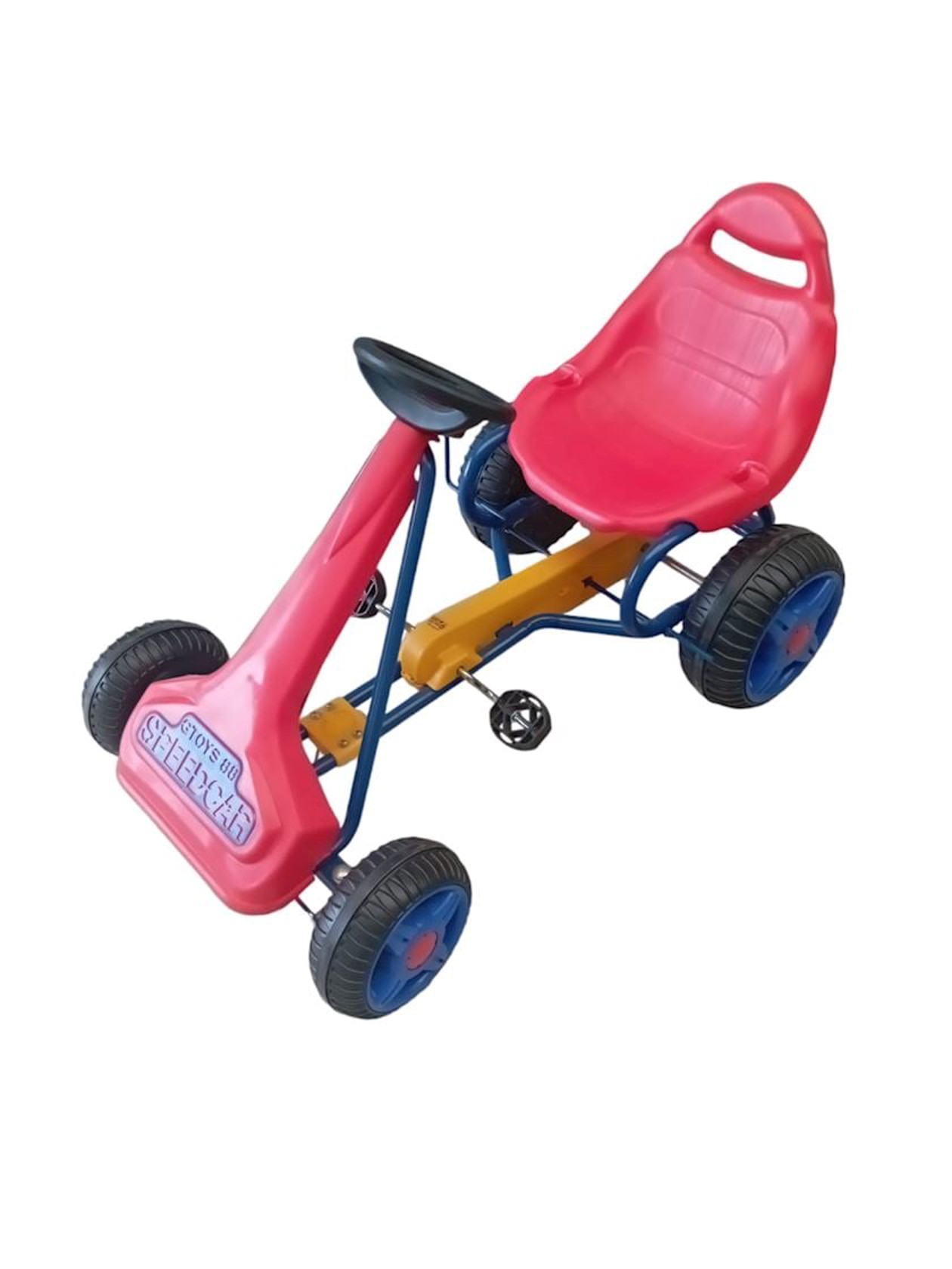 Velomobil SH-61, qırmızı, 3-7 yaş