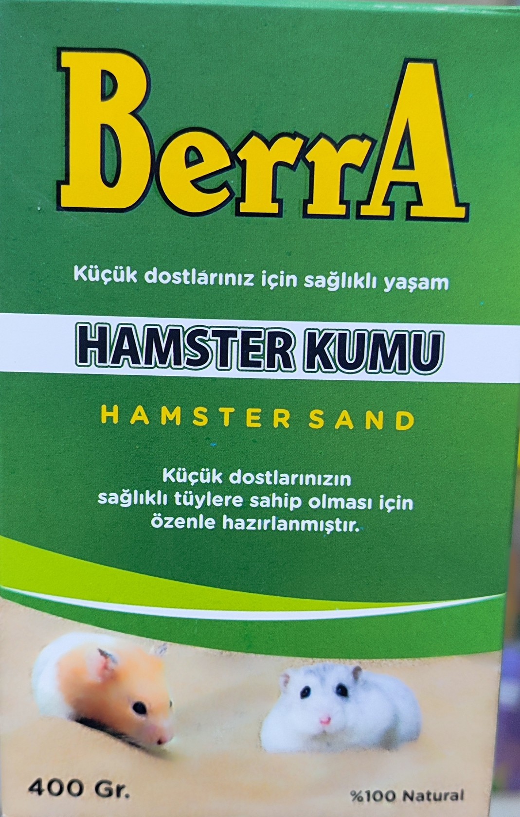 Hamster qumu Hamster Berra 400 q