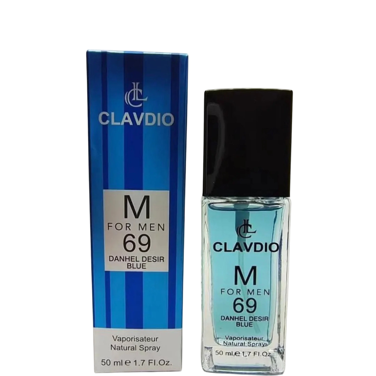 Clavdio M69 Danhel Desir Blue kişilər üçün ətir suyu 50 ml