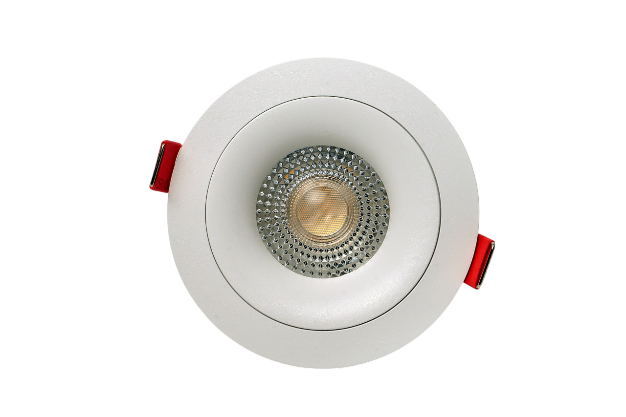 LED spot MWHRXK, alüminium, ağ