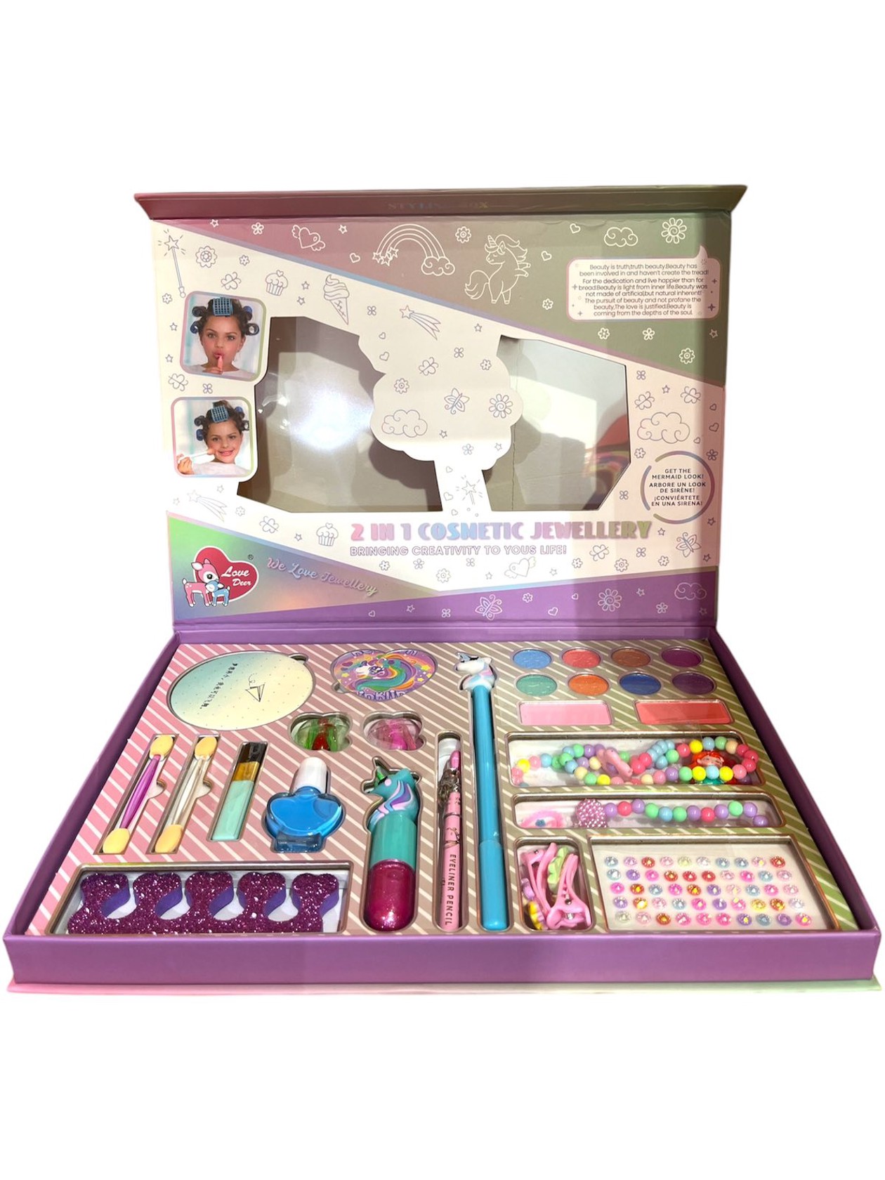 Uşaq kosmetika dəsti Love Deer 3+ yaş